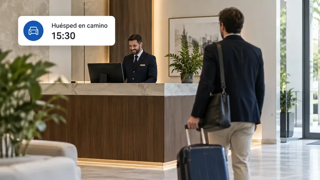 Aviso a portería